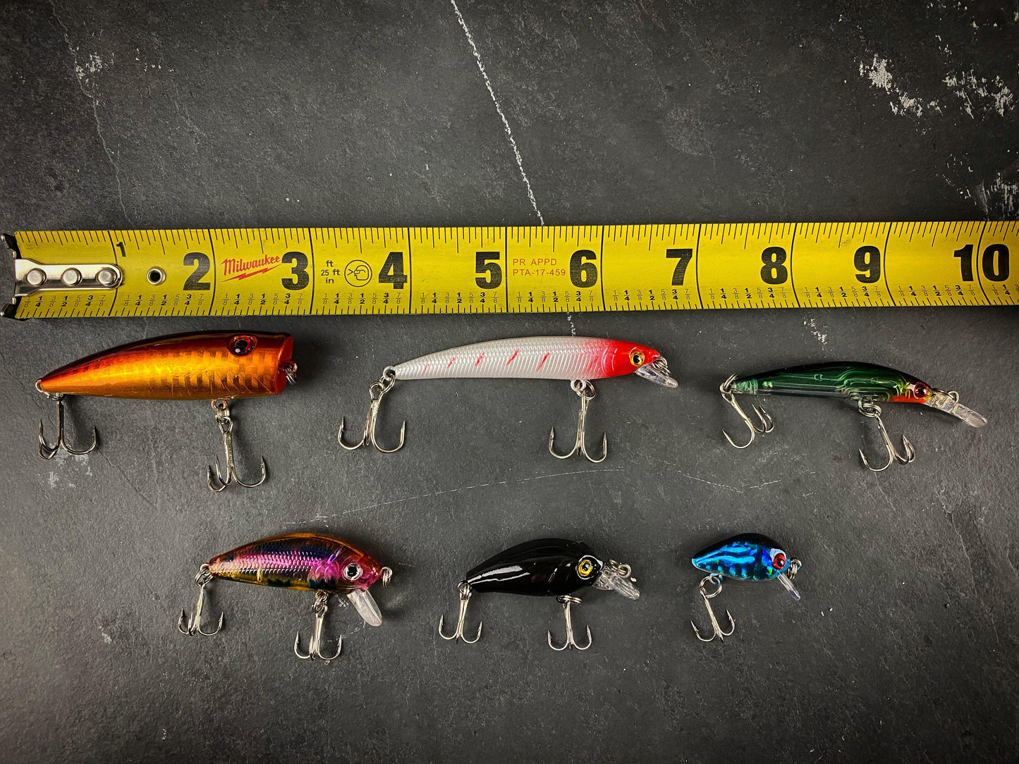 Hard Crankbait Minnow Variety Set (6) - Outdoor Junction US