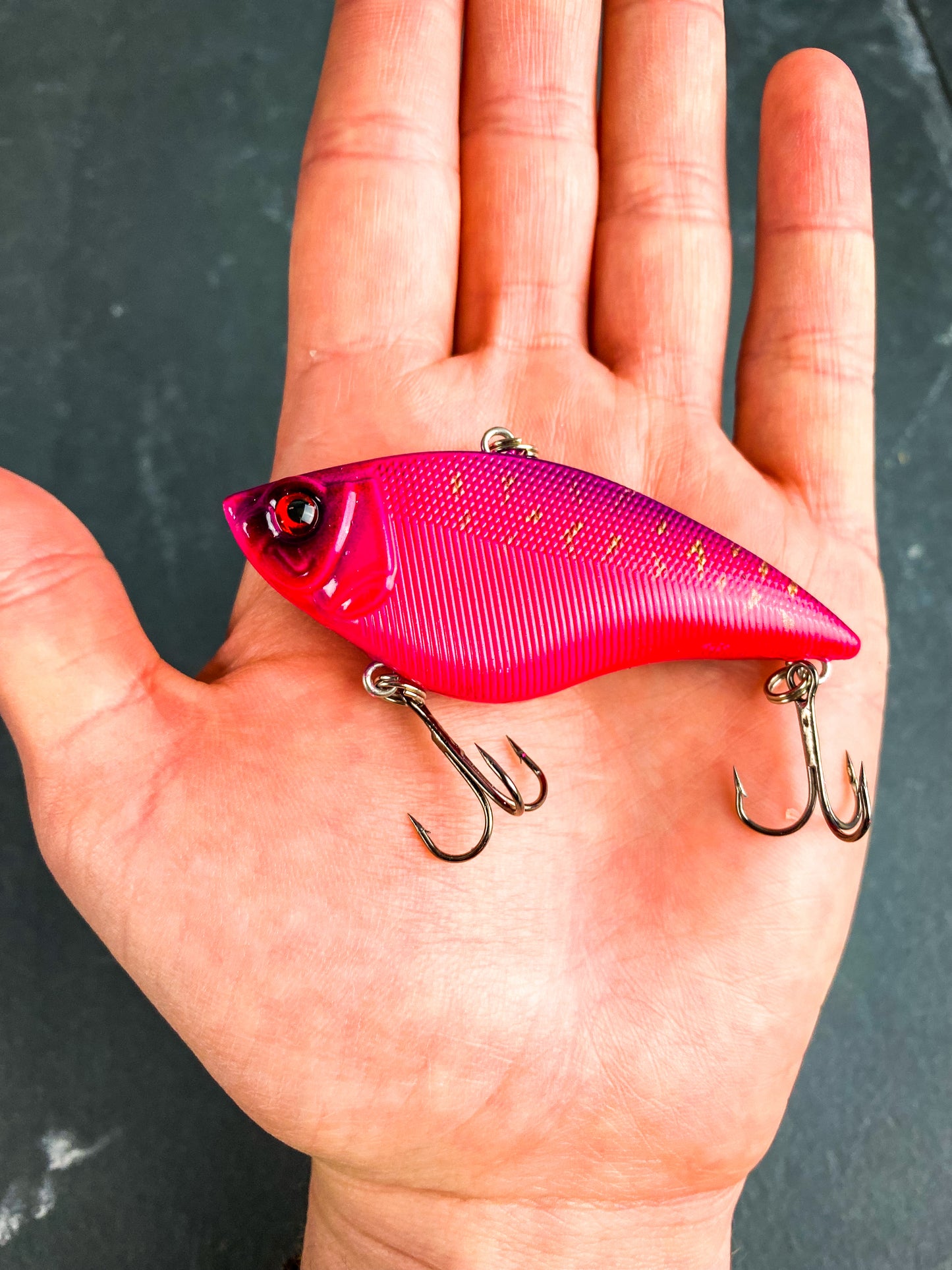 10 pcs Lipless Shimmer Rattling Diving Minnow Crankbait Fishing Lure