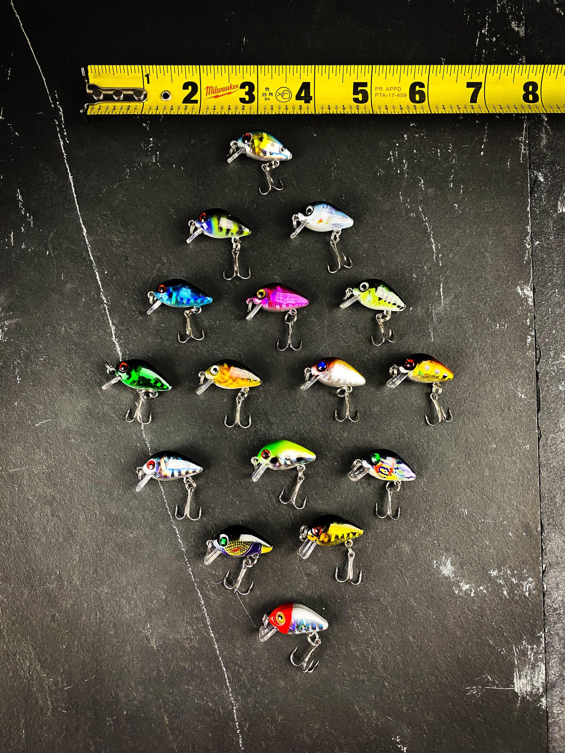 Mini Hard Crankbait Sinking Minnow Set (16) - Outdoor Junction US