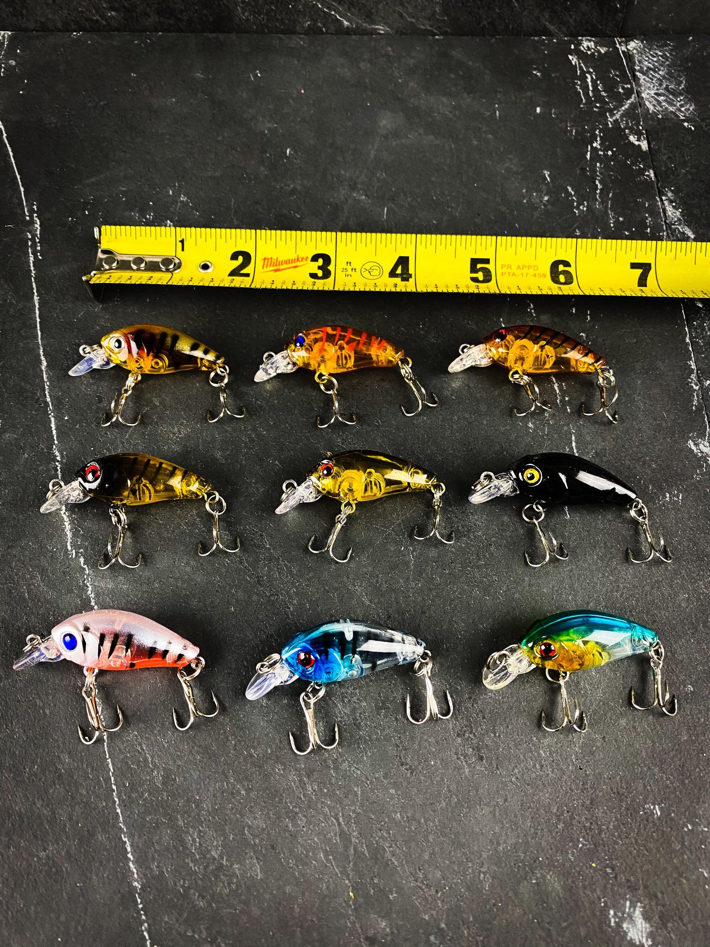 Short Hard Crankbait Sinking Minnow Set (9) - Outdoor Junction US