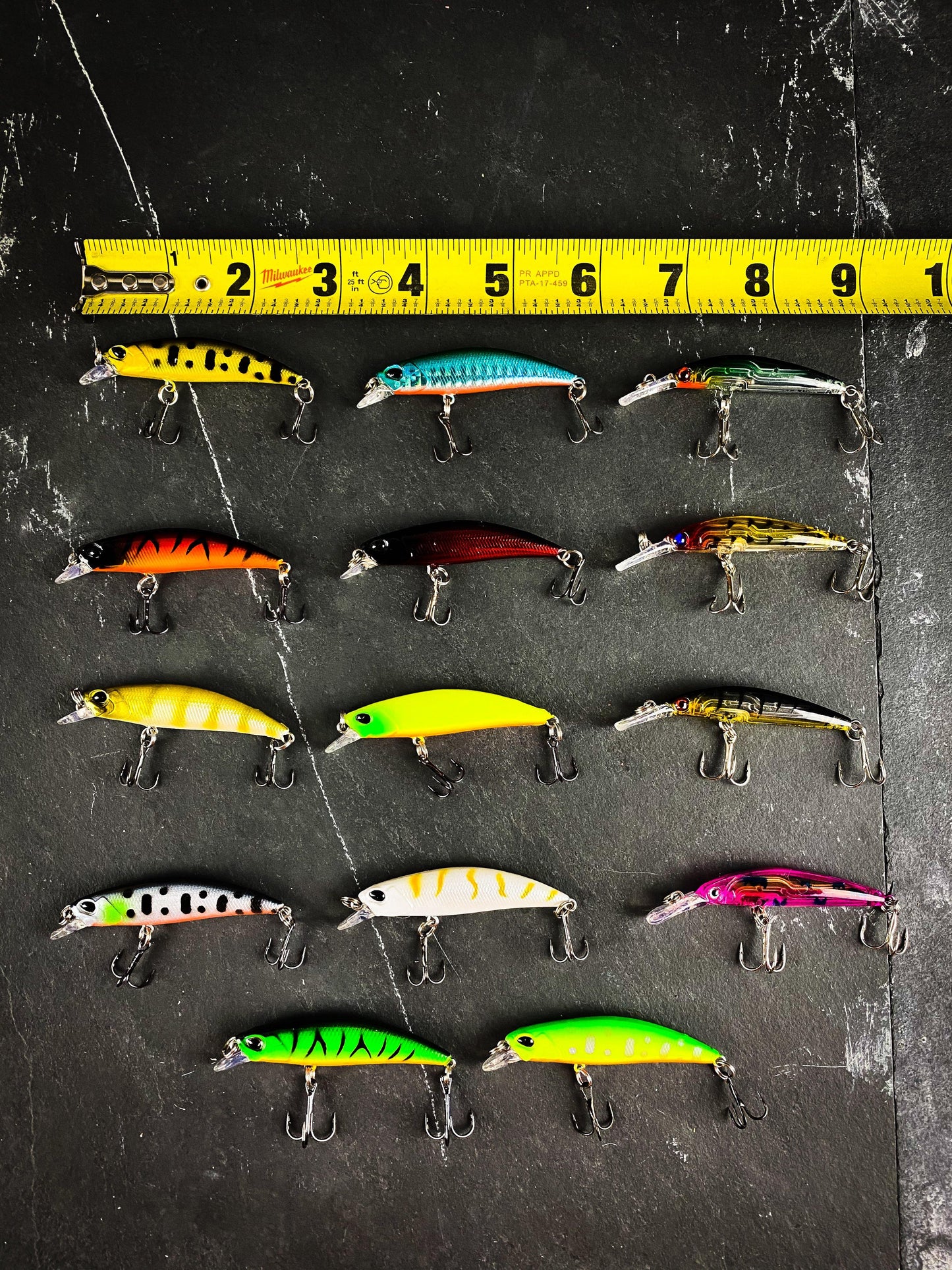 Skinny Hard Crankbait Sinking Minnow Set (14) - Outdoor Junction US