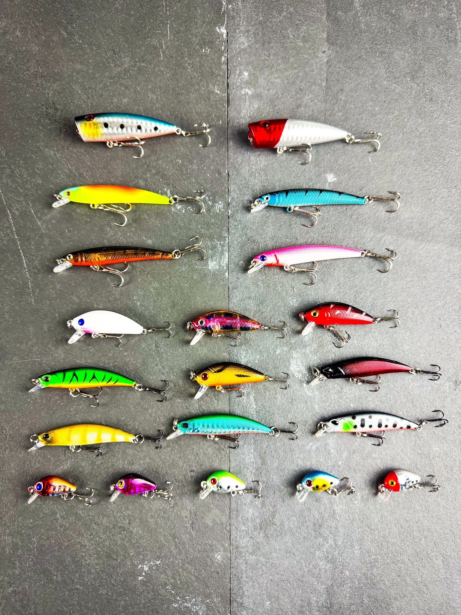 (20) Bass Fishing Lure Set