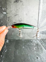 Load image into Gallery viewer, (4) Skinny Hard Rattling Crankbait Sinking Minnow Fishing Lures - BRAND NEW
